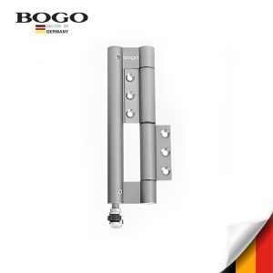 Bánh xe dưới cửa xếp trượt hệ 63 - màu bạc