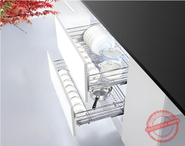 Kệ bát đĩa nan dẹt đa năng