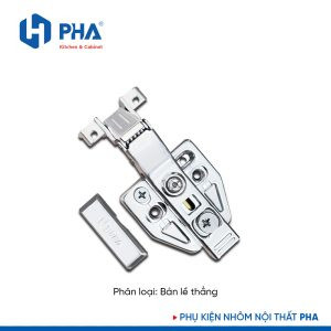 Bản lề cánh kính 3D - Giảm chấn thủy lực