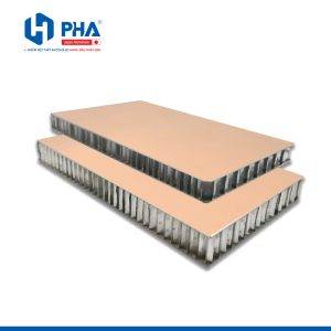 tấm PET than tre lõi tổ ong màu hồng