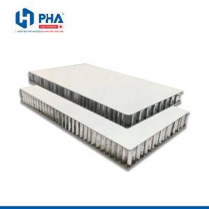 tấm PET than tre lõi tổ ong màu trắng