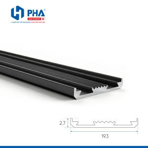 thanh bọc cạnh 18-5 màu đen