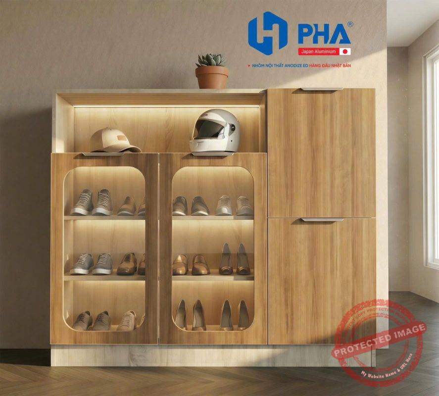 10+ Mẫu Tủ Bếp Nhôm Nội Thất PHA Cao Cấp Dẫn Đầu Xu Hướng 2026