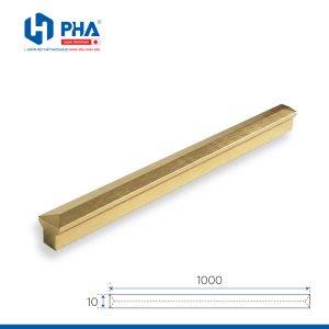 Tay nắm nổi 1000mm màu vàng gold